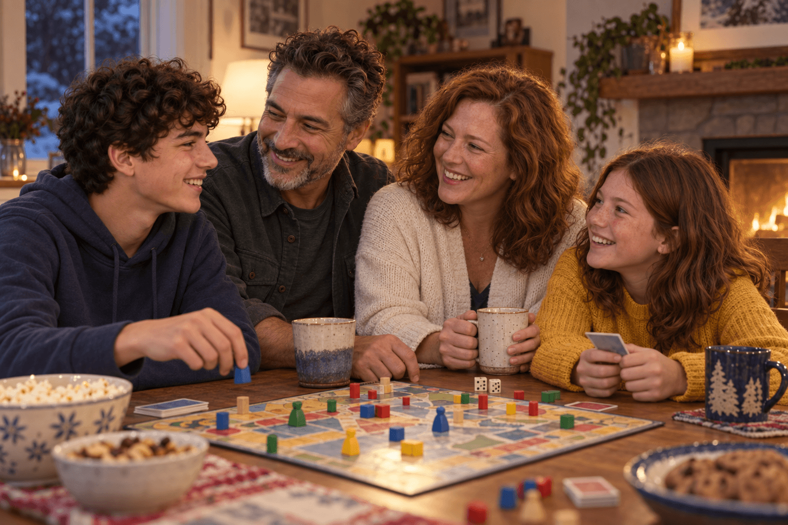 Fictional family keepsake or photograph: the game that lasted past bedtime